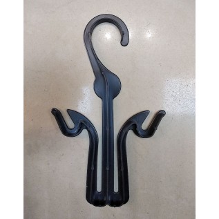 Вішалка для тапочок, шльопанців, в`єтнамок (чорна)